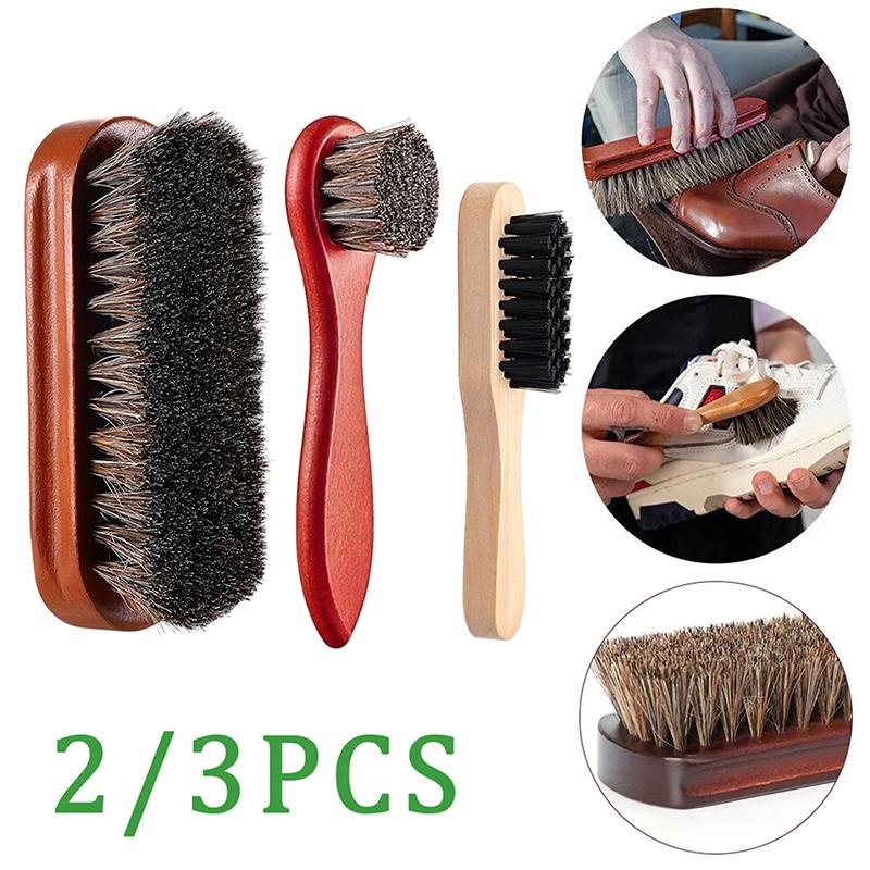 Durable Bristle Horsehair Shoe - Leather Shoe Polish ulasan dan harga