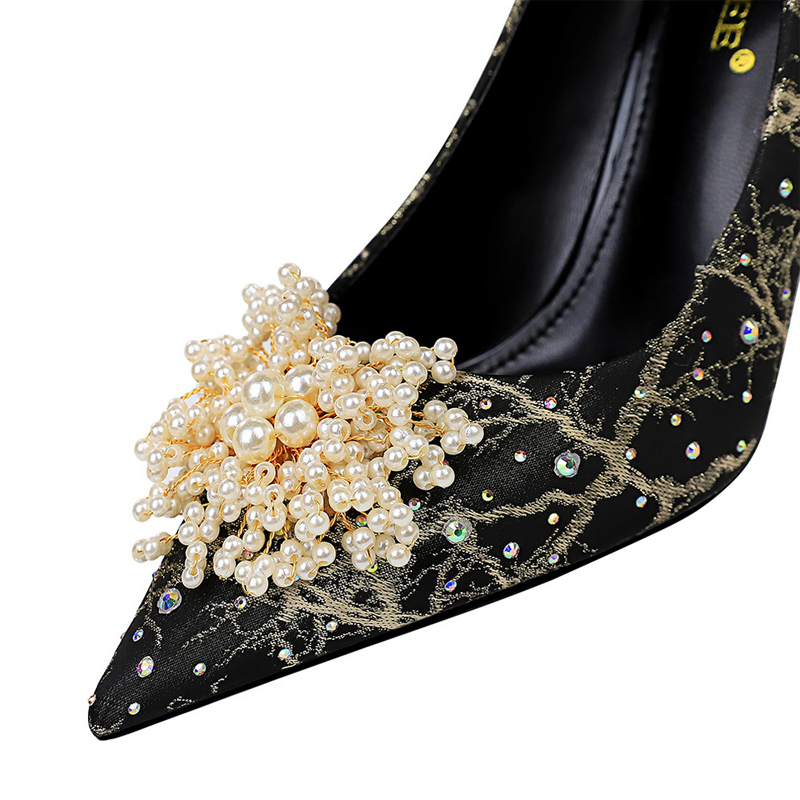 BIGTREE Shoes Pearl Flowers Wo - Shoe Tree ulasan dan harga