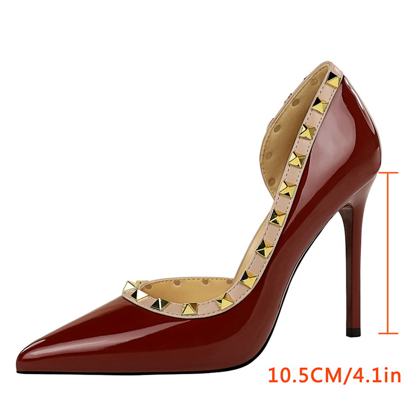 Sexy Women Pumps Rivet Design  - Shoe Tree ulasan dan harga