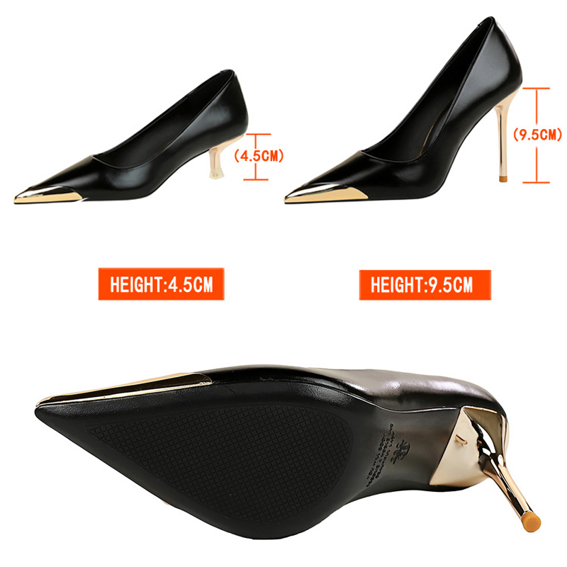 BIGTREE Shoes Retro High Heels - Shoe Tree ulasan dan harga