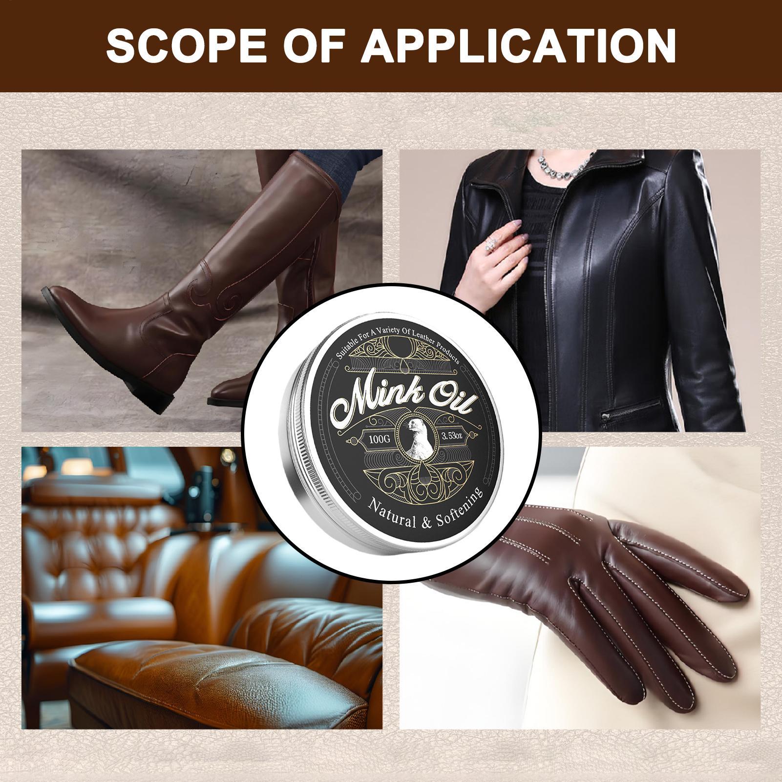 Pure Mink Oil Leather Care Cle - Sneaker Care Spray ulasan dan harga