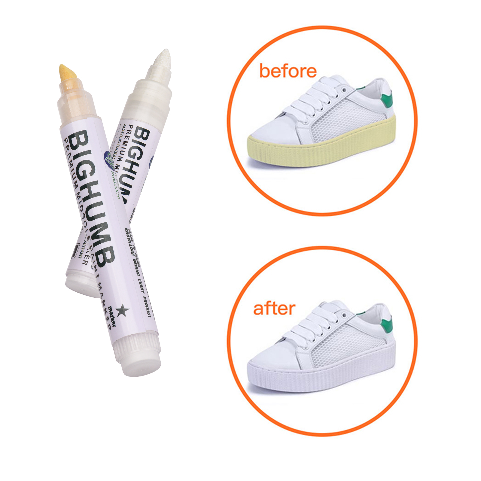 Pen BIGTHUMB Premium Midsole P - Sneaker Care Spray ulasan dan harga
