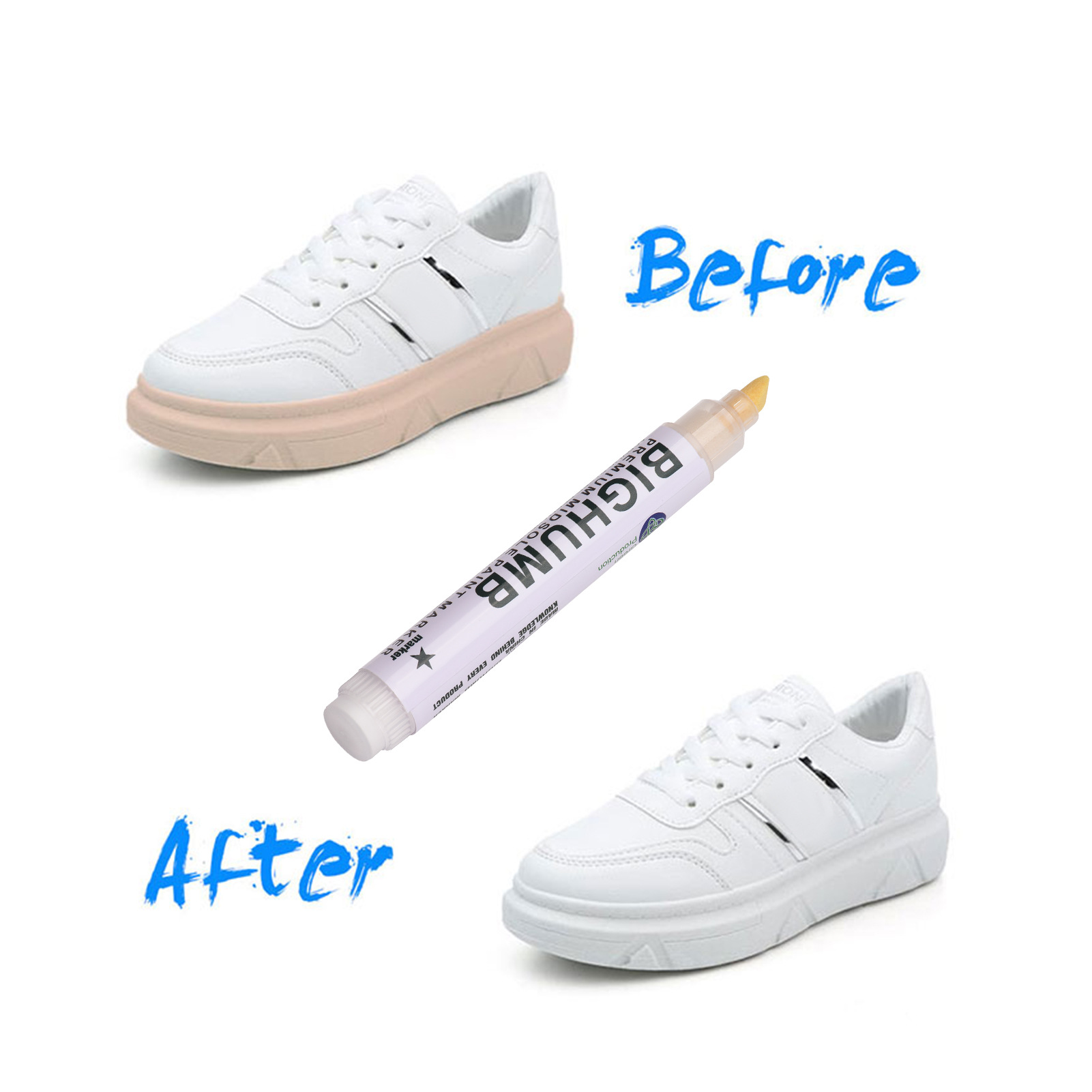 Pen BIGTHUMB Premium Midsole P - Sneaker Care Spray ulasan dan harga